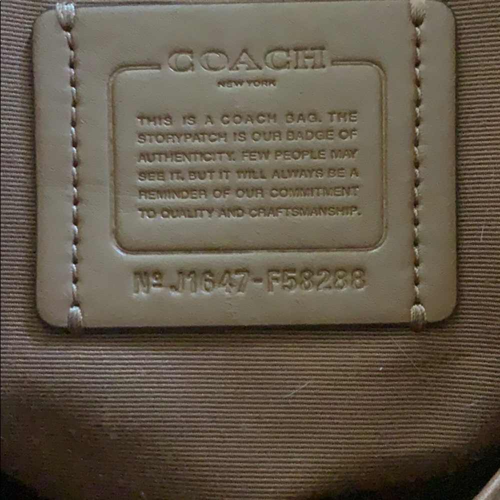 Coach handbag - Picture 3 of 3